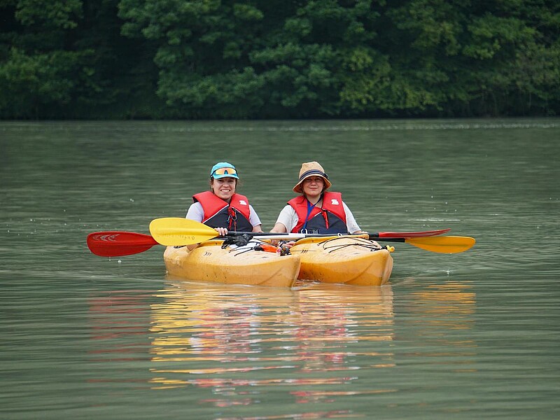 Mit dem Kajak nach Wien