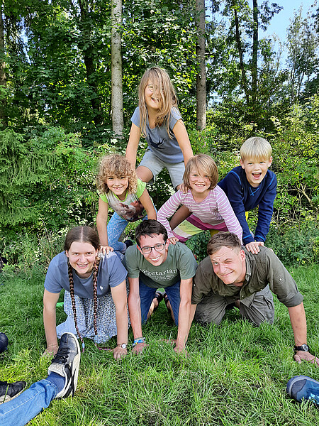 Zeltferien auf dem Bauernhof