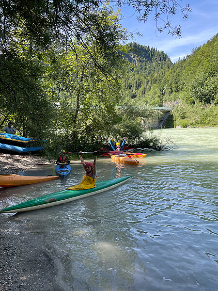 Kajak Isar und Loisach