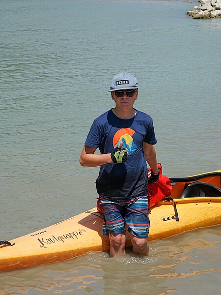 Mit dem Kajak nach Wien