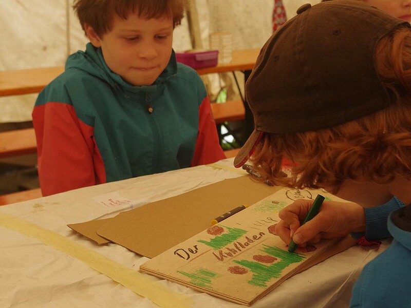 Zeltferien auf dem Bauernhof