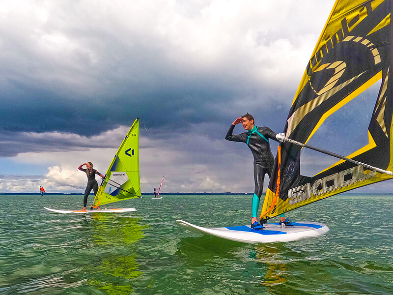 Windsurfen an der Ostsee