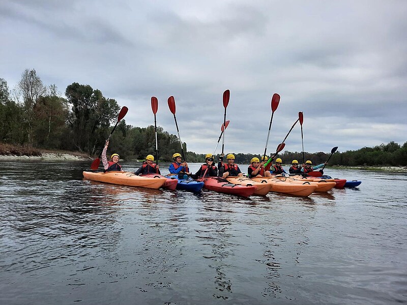 Kajak Norditalien