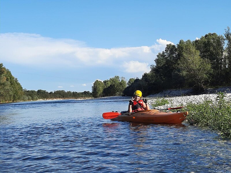 Kajak Norditalien