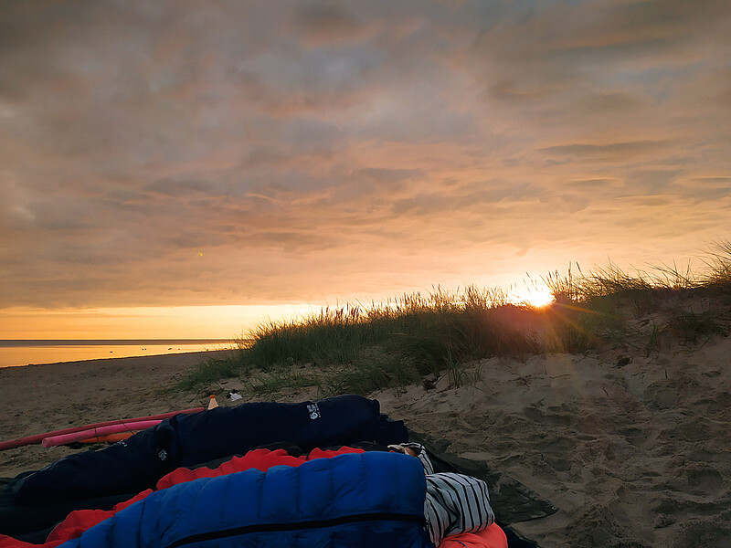 Windsurfen an der Ostsee