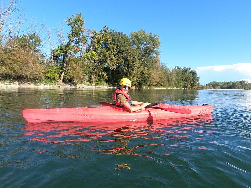 Kajak Norditalien