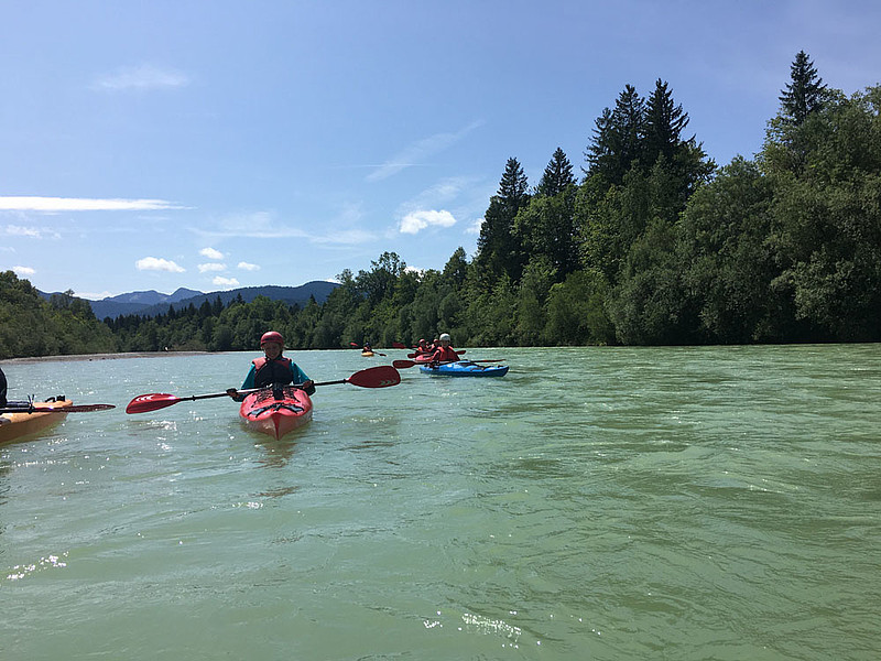 Kajaktour Isar und Loisach