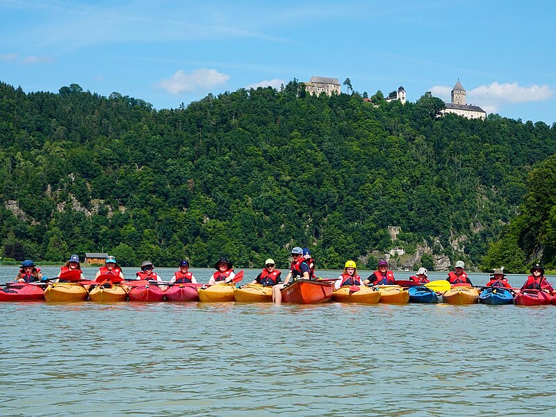 Mit dem Kajak nach Wien