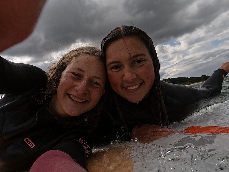 Windsurfen an der Ostsee