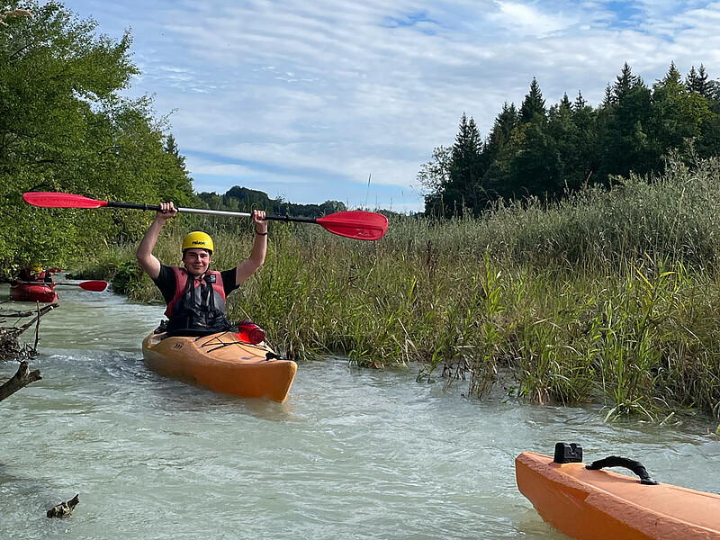 Kajak Isar und Loisach