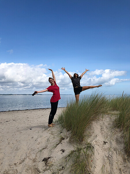 Windsurfen an der Ostsee