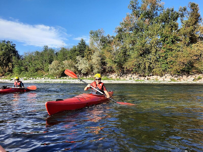 Kajak Norditalien
